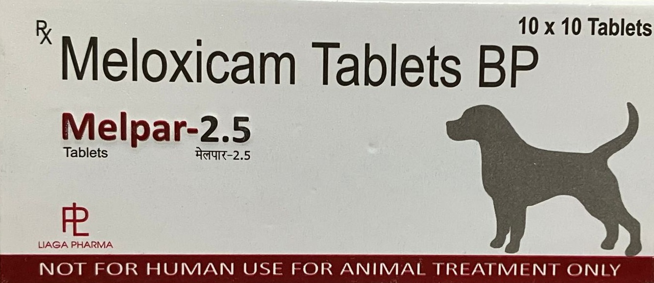 Meloxicam Tablets BP 2.5 mg veterinary